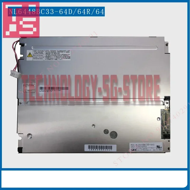 

Для NEC оригинальные 10,4-дюймовые NL6448BC33-64 NL6448BC33-64D NL6448BC33-64R NL6448BC33-64E модули ЖК-дисплея 640*480