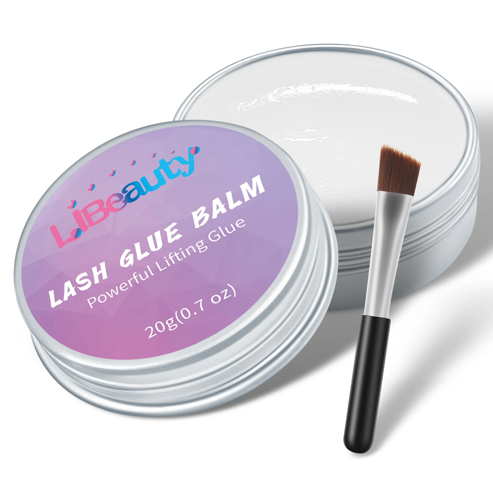 Libeauty 20g Lami Lash Lift Glue Balm Super Adesivo para Lifting de Cílios, Cola Sólida para Cílios, Ferramenta para Lifting de Cílios