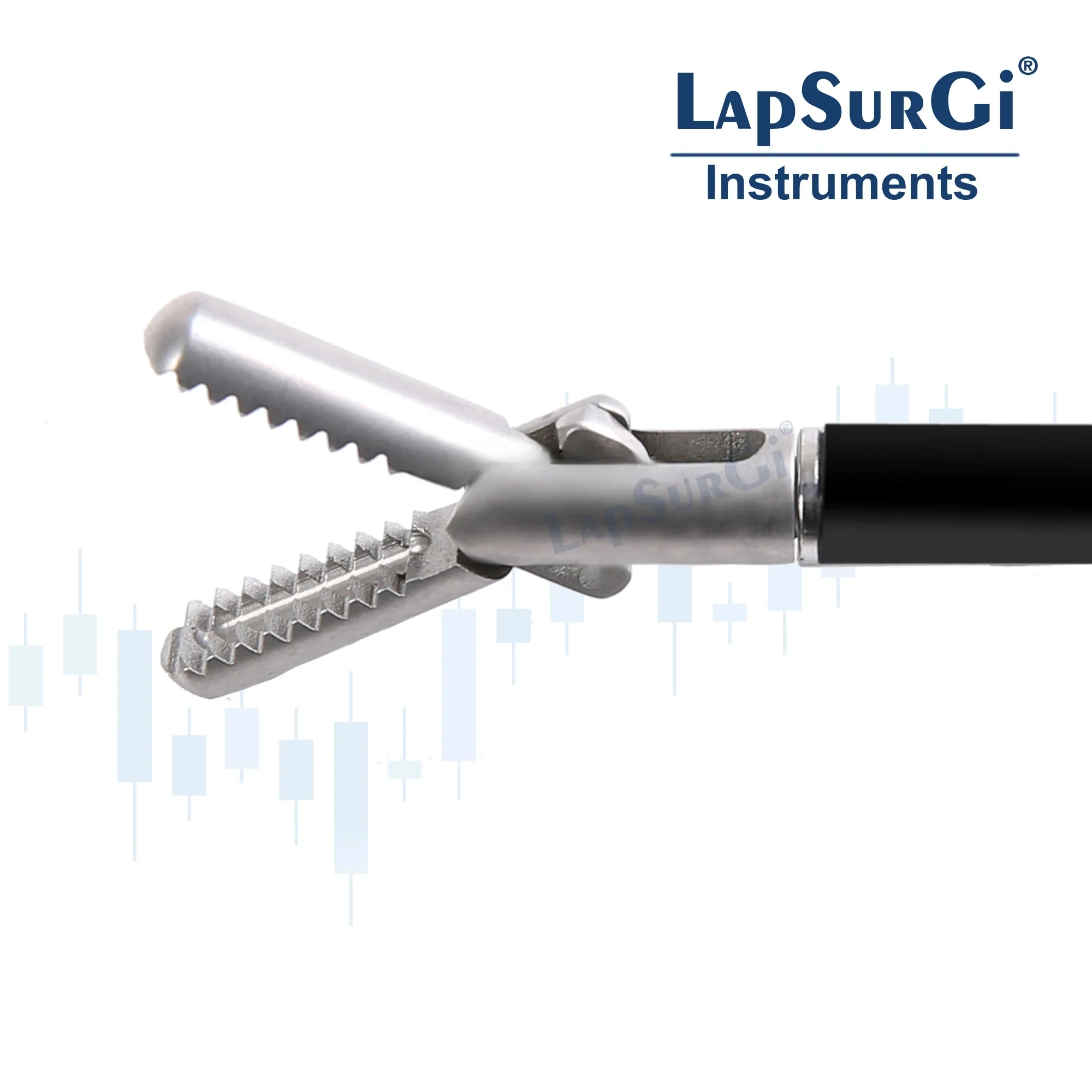 

2025LapSurGi 5mm Reusable laparoscopic double actioin forceps grasping forceps surgical instruments New
