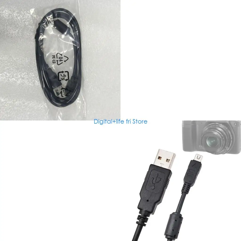 E06D 12-контактный USB-кабель для передачи данных камеры для U1060 U1070 U1200 U5010 U6000 U6010 U6020 U7000 U7020 U9000