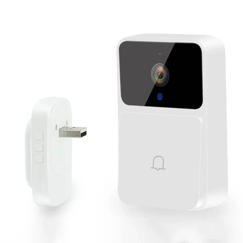 Smart 1080P Wireless Video Doorbell Camera WiFi Door Bell Tuya Smart Home Security Motion Detect Night Vision Intercom Doorbell