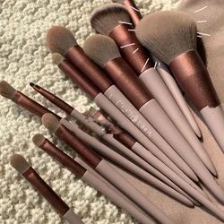 13Pcs Makeup Brush Set Make Up Concealer Blush Powder Eye Shadow Highlighter Foundation Cosmetic Beauty Tools