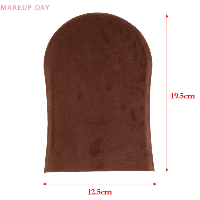 Reusable Back Tan Applicator Glove Exfoliating Tan Removal Mitt Self Tanning Body Face Bath Cleaning Soft Glove