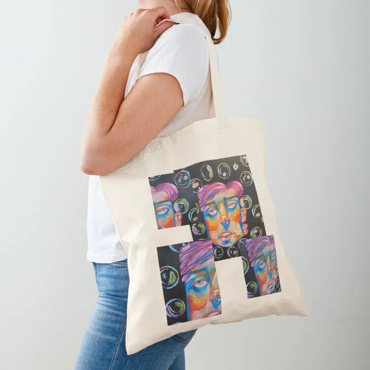 

Bubble Man Tote Bag Handbags women hand bag eco bag folding cloth woman