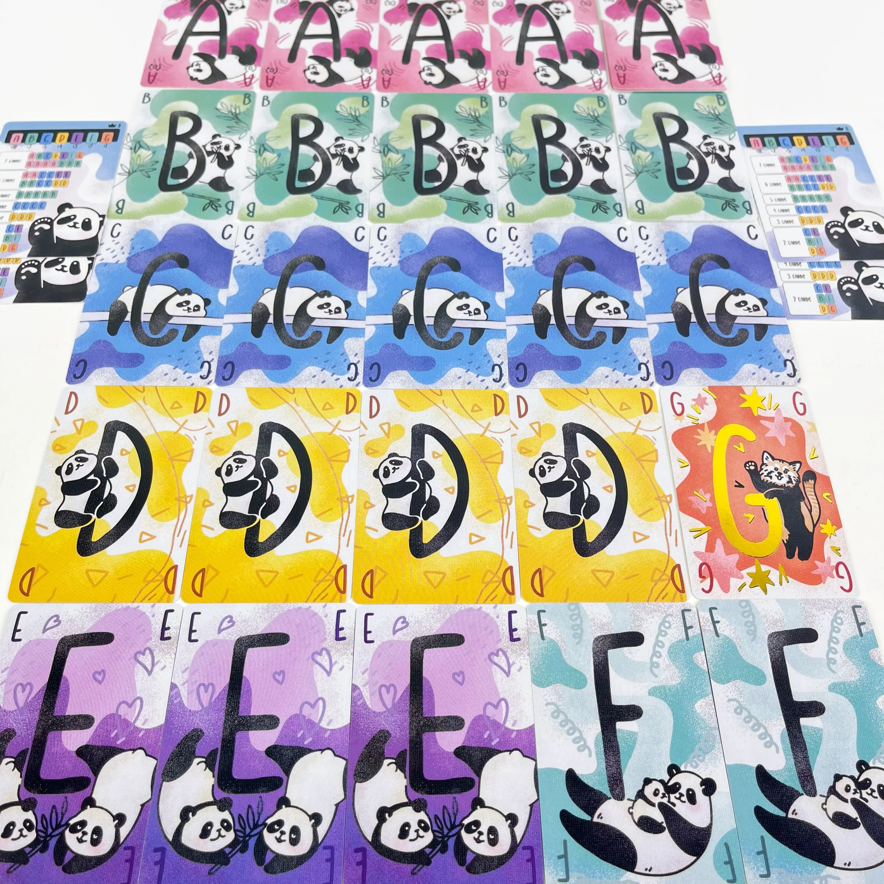 لعبة باندا باندا اللوحية |   لعبة بطاقة المجموعة اللطيفة |   لعبة استراتيجية ممتعة للعائلة والأصدقاء