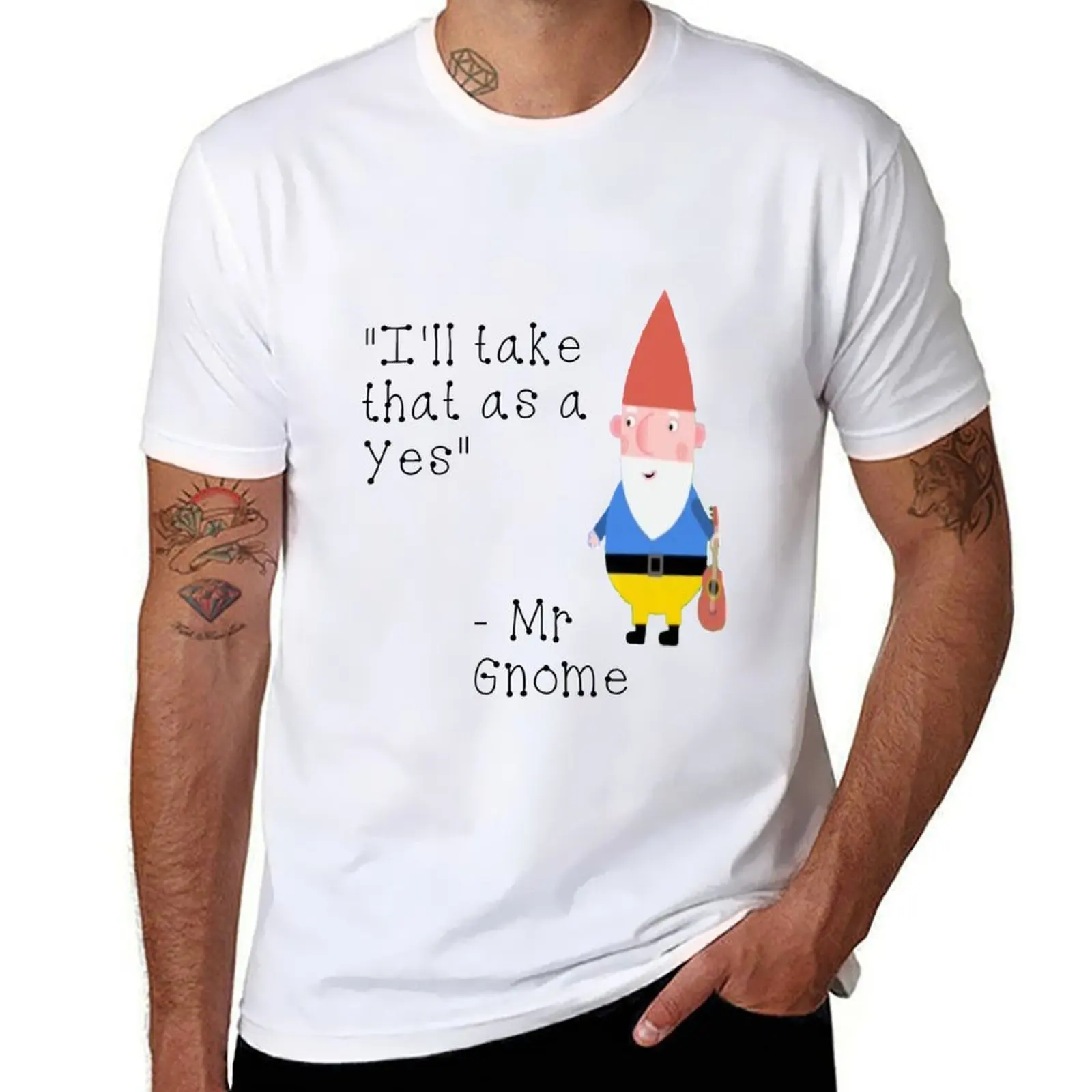 

Ben and Holly's Little Kingdom- Mr. Gnome T-Shirt man t shirts for men man graphic t shirt T-Shirt