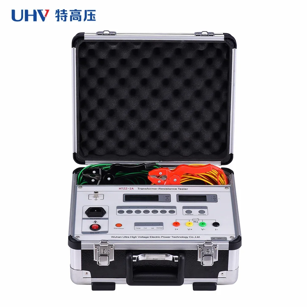 

UHV-2A 1A 2A 3A Transformer DC Resistance Tester Winding Resistance Ohmmeter Dynamic Resistance Measurement