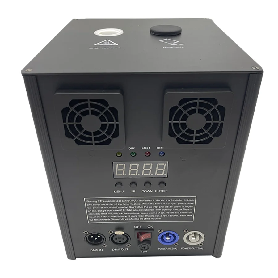 Ti Powder 600W Cold Spark Firework Machine Dmx512 Remote Control sprayer stage equipment effect machine Wedding Party Stage DJ