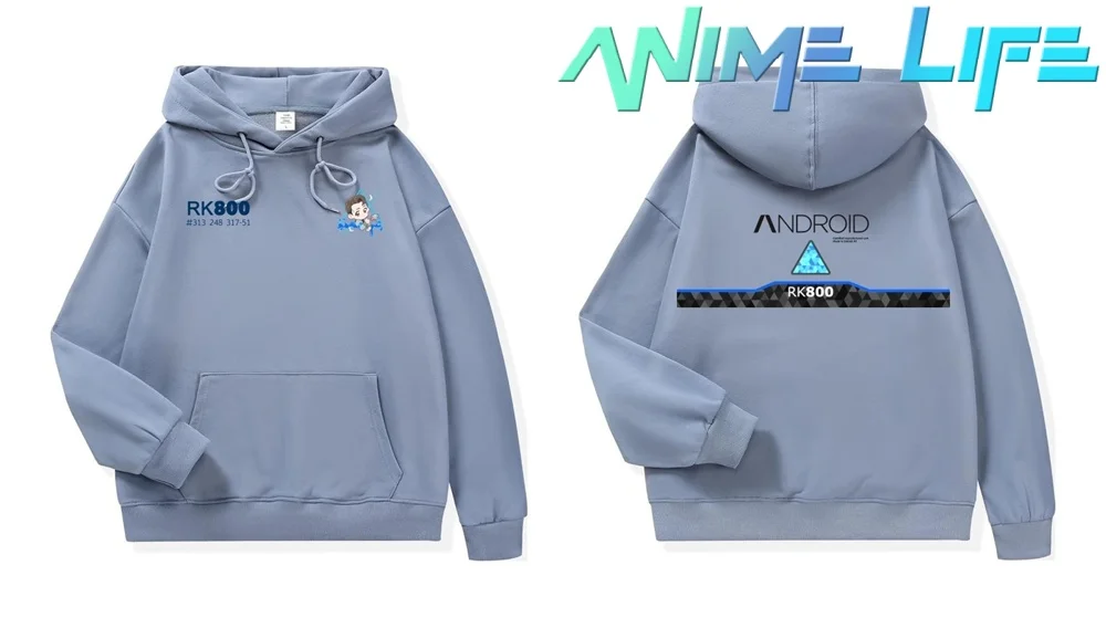 

Game Become Human Connor Cotton Hoodie For Women Men Clothes Cosplay Props Original Limited