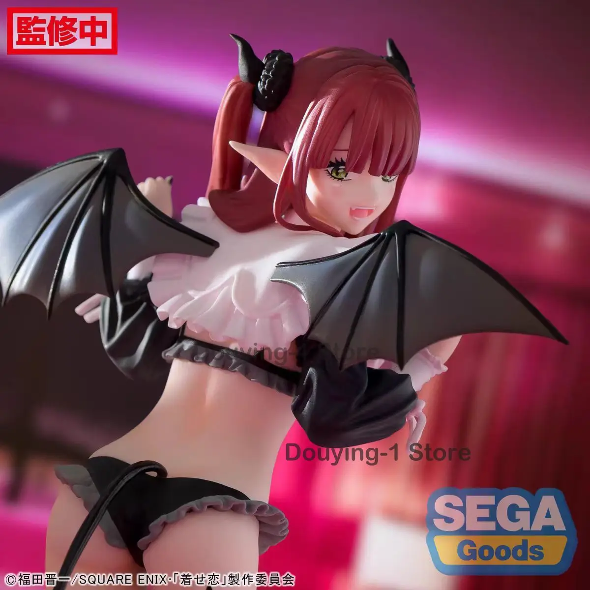 Op voorraad Originele SEGA Luminasta My Dress-Up Darling Marin Kitagawa Devil Leeds Ver. Anime figuur gloednieuw