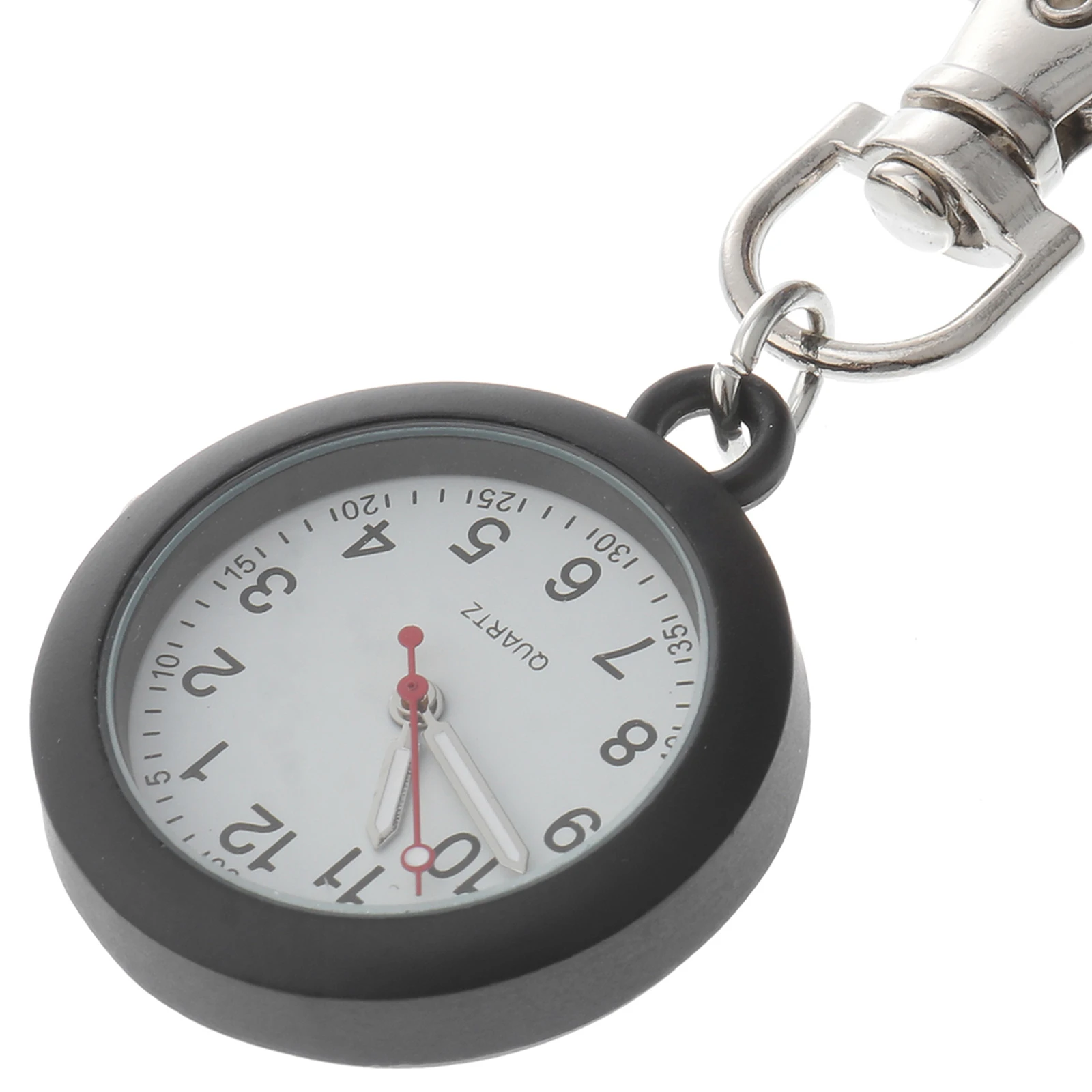 

1Pcs Nurse Fob Watch Stainless Steel Vintage Pocket Watch Pendant Hanging Metal Timepiece for Medical Staff Gift Simple