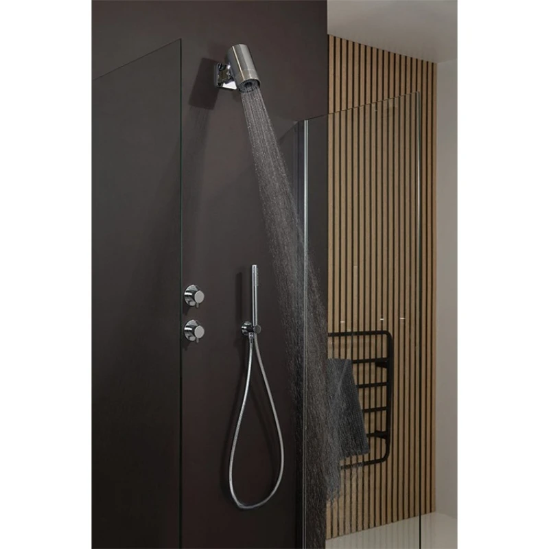 

In-wall shower, concealed pre-embedded, faucet, brushed, chrome bright, black matte.