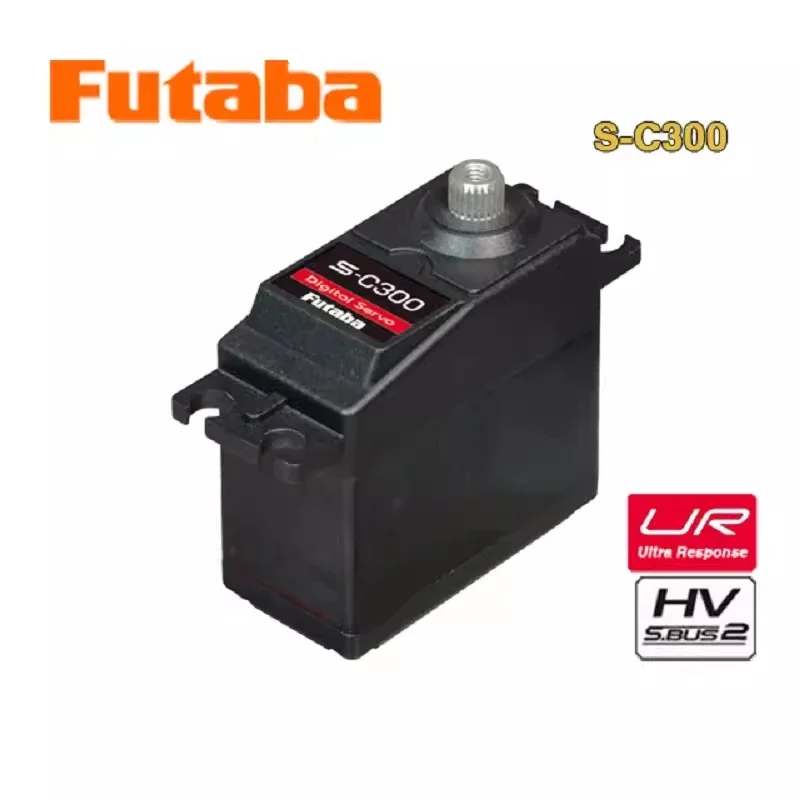 

FUTABA S-C300 Высоковольтный стандартный цифровой сервопривод с высоким крутящим моментом, металлическая шестерня