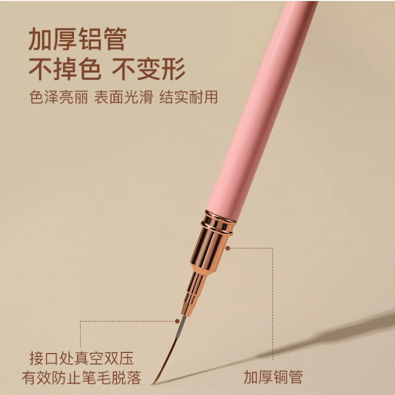 네일 아트 브러쉬 세트 UV 젤 네일 브러쉬 키트 프렌치 스트라이프 라인 페인팅 드로잉 플라워 펜 아크릴 네일 아트 매니큐어 도구