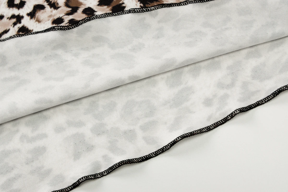 Hugcitar Leopardenmuster V-Ausschnitt Sexy Slips Krawatte Schleife Rückenfrei Crop Camis Top Sommer Damenmode Y2K Outfits Strand Urlaub Club – Detail 6
