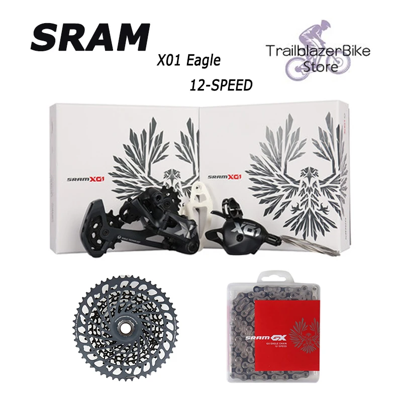 2021 SRAM X01 EAGLE 12v 1X12 speed bicycle parts gear lever rear derailleur chain XG-1275 Cassette 10-52T XD MTB bike