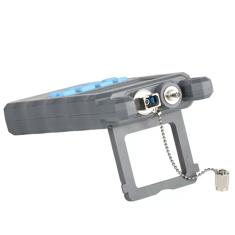 Optische vezelkabeltester 1 mw/10 mw Optische vermogensmeter -70 tot +10dbm Visual Fault Locator grijs