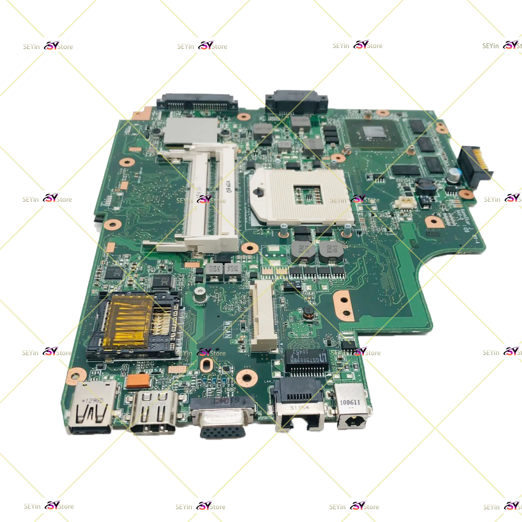 K43SV Mainboard For ASUS K43SJ K43SC K43SM K43S Laptop Motherboard GT520M GT540M GT630M-V1G/V2G