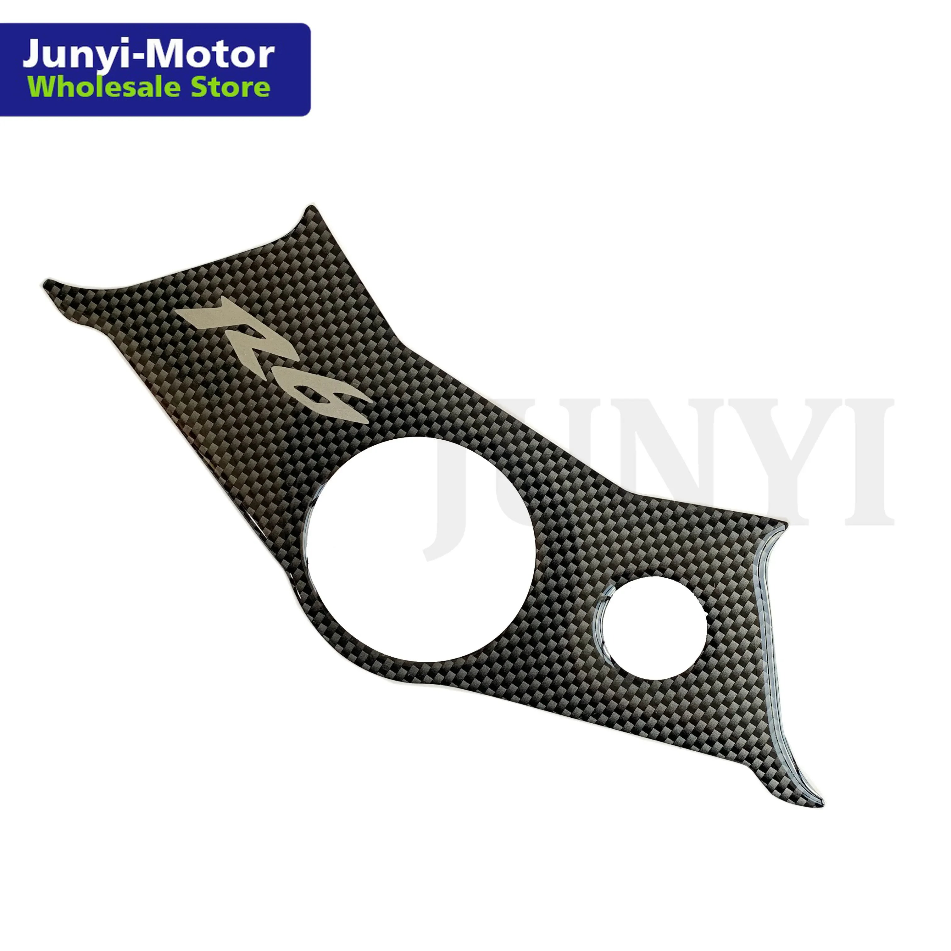 Autocollants de moto 3D pour Yamaha, Yamaha YZF R6, 2003, 2004, 2005, tampon de décalcomanie, triple arbre, pince supérieure, autocollants avant