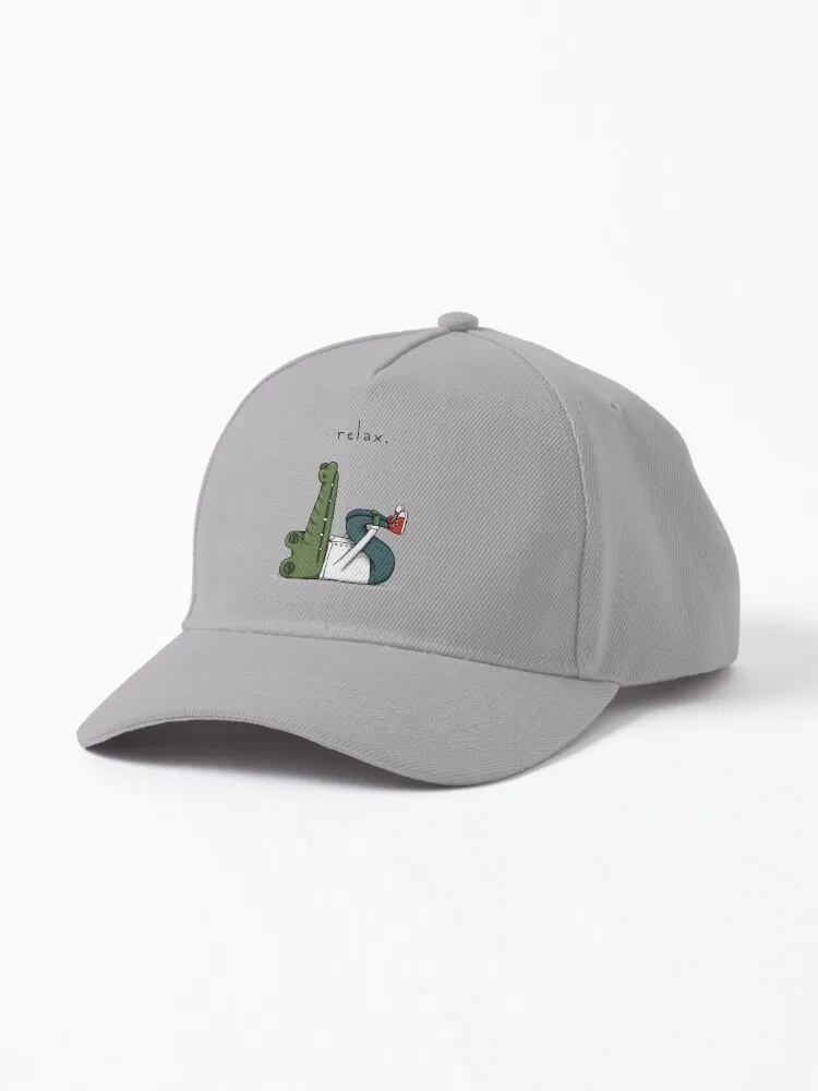 

Crocodile with anxiety Cap