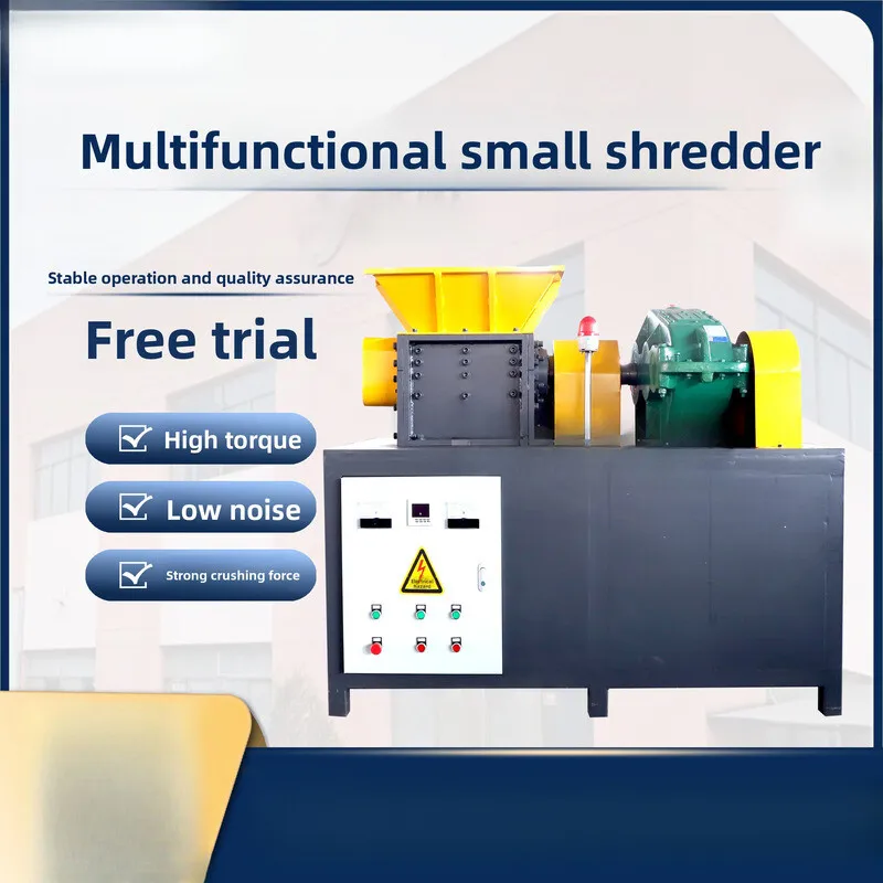 

Small Mobile Documents Hard Drives Cartons Household Waste Shreds Plastic 400A Universal Shredder