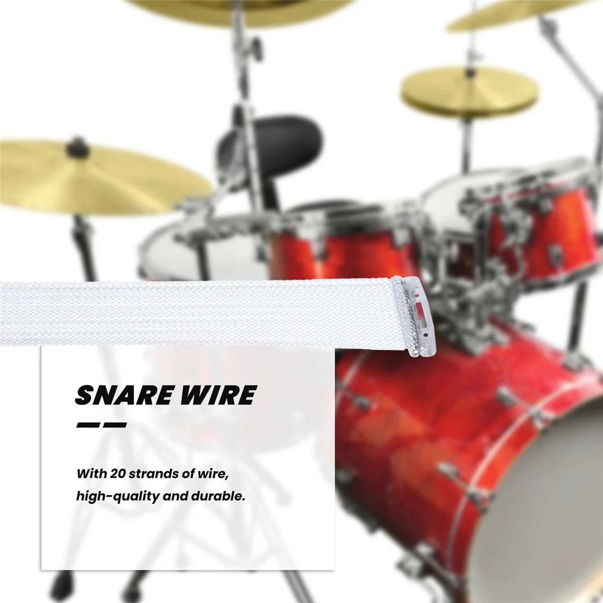 Sale Snare Wire 20 Strand for 14 inch Snare Drum Cajon Box Drum