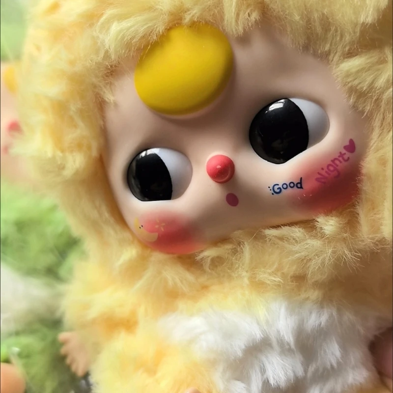 Nowa pluszowa zabawka dla niemowląt w wieku 3 lat w kształcie króliczka z winylową powierzchnią, zawieszka z kreskówki, urocza lalka, wykwintna zawieszka do kluczy z serii Healing.