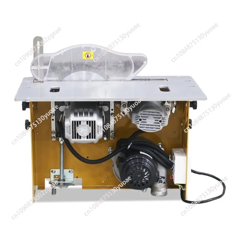 

Mini Bench Chainsaw Cutting Machine Table Saw Angle Adjustable Electric Lifting Woodworking Push Table Saw