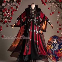 Heaven Officials Blessing Hua Cheng Cosplay Costume Ghost King Huacheng Outfit Stage Wear Hallowmas Tian Guan Ci Fu Role Play