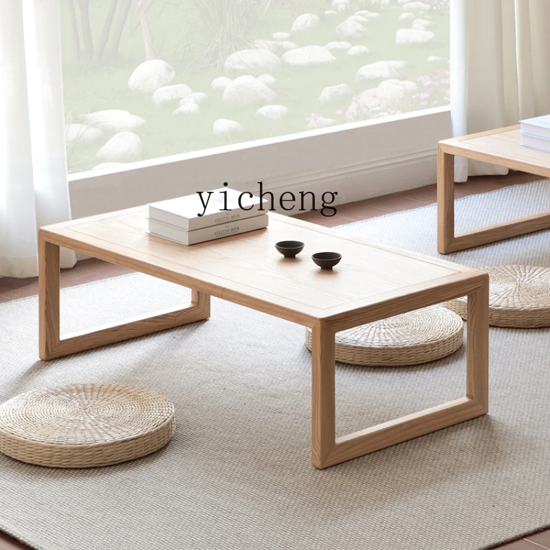 TQH Zen ash bay window small table tatami table tea table Kang several small square tables