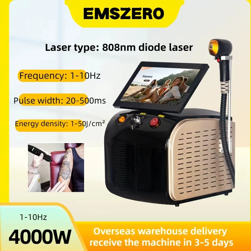 

Professional Diode Laser Hair Removal Machine Painless Permanent Hair Removal Machine Hair Removal Laser 755 808 1064 Equipment