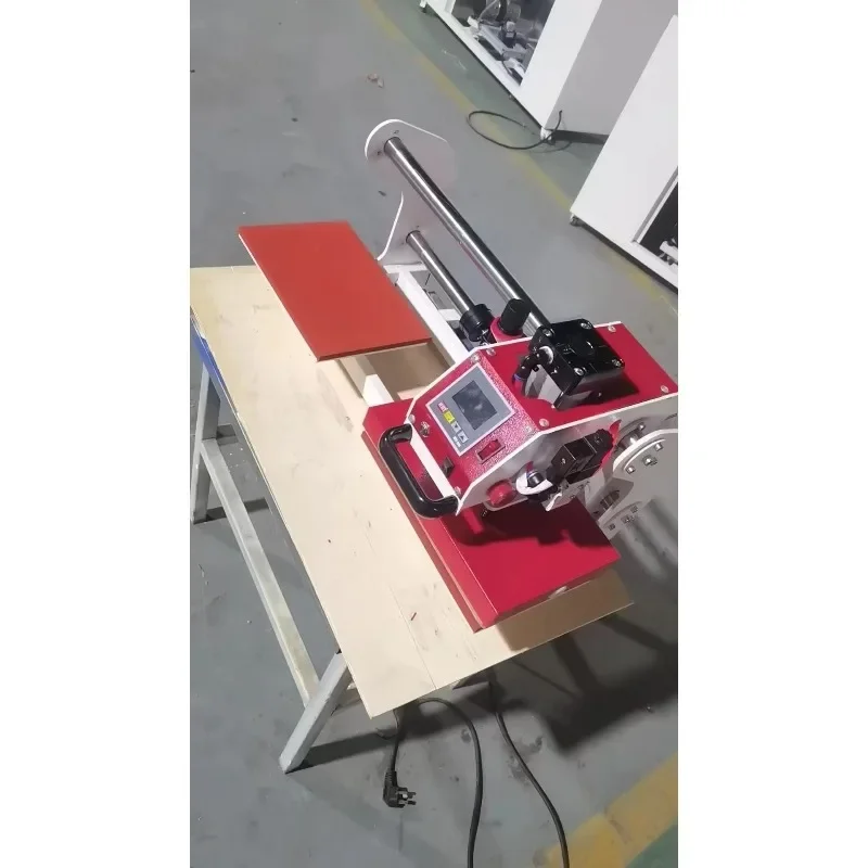 

【Factory Price】40*60cm Heat Transfer Label Machine Mini Heat Press Transfer Machine Engine Provided Pneumatic 20 Automatic