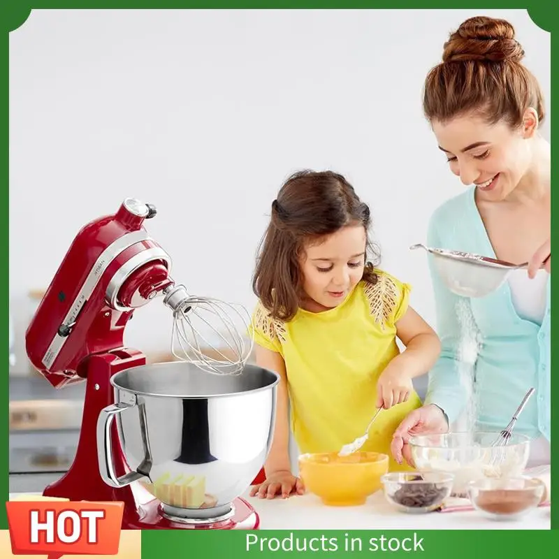 

A68G-чаша для миксера из нержавеющей стали 5QT, совместимая с миксерами KITCHENAID TILT-HEAD STAND, 4,5-5 литров, 5-литровая чаша для смешивания