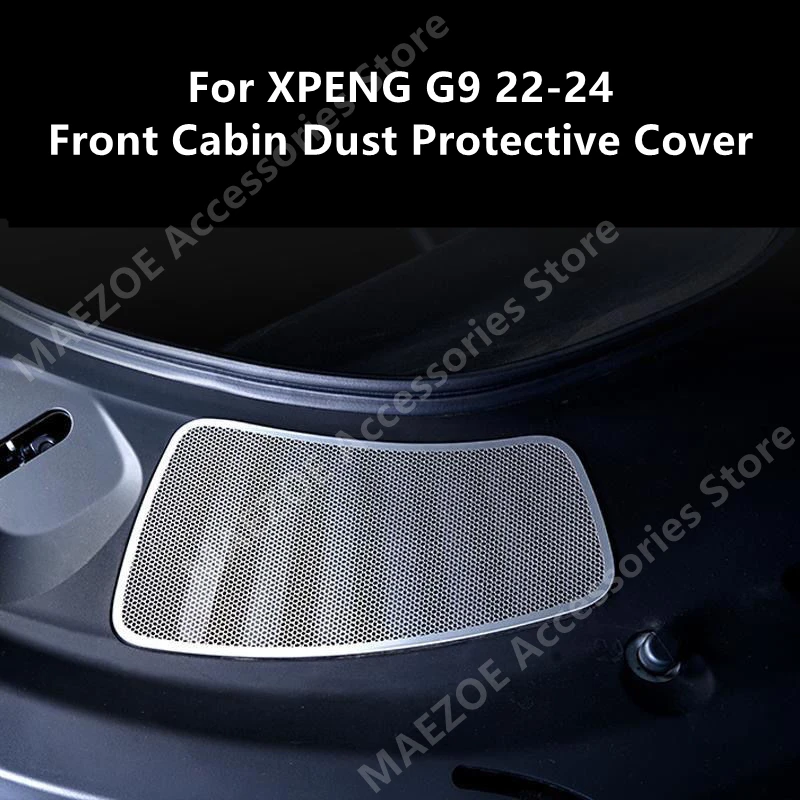 

For XPENG G9 22-24 Front Cabin Dust Protective Cover,Air Conditioning Intake Protective Cover Insect Proof Net