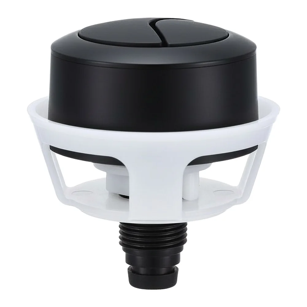 for top side press toilet flush button wire controlled drain valve button for multiple toilet systems constructed from ABS