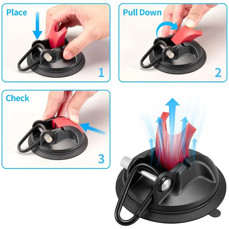 

TFORU-4 шт. сверхмощные крючки на присоске для кемпинга, автомобиля, автофургона, окна - крючки на присоске для кемпинга