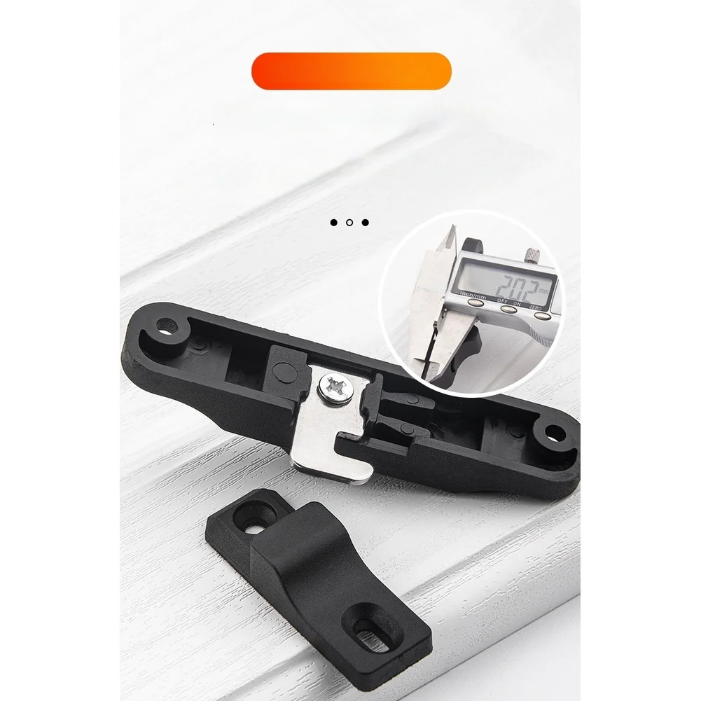 

Push-Pull Folding Door Car Window Shade Hook Lock Aluminum Alloy Sliding Window Shade Hook Lock Door Handle Lock Sliding Door