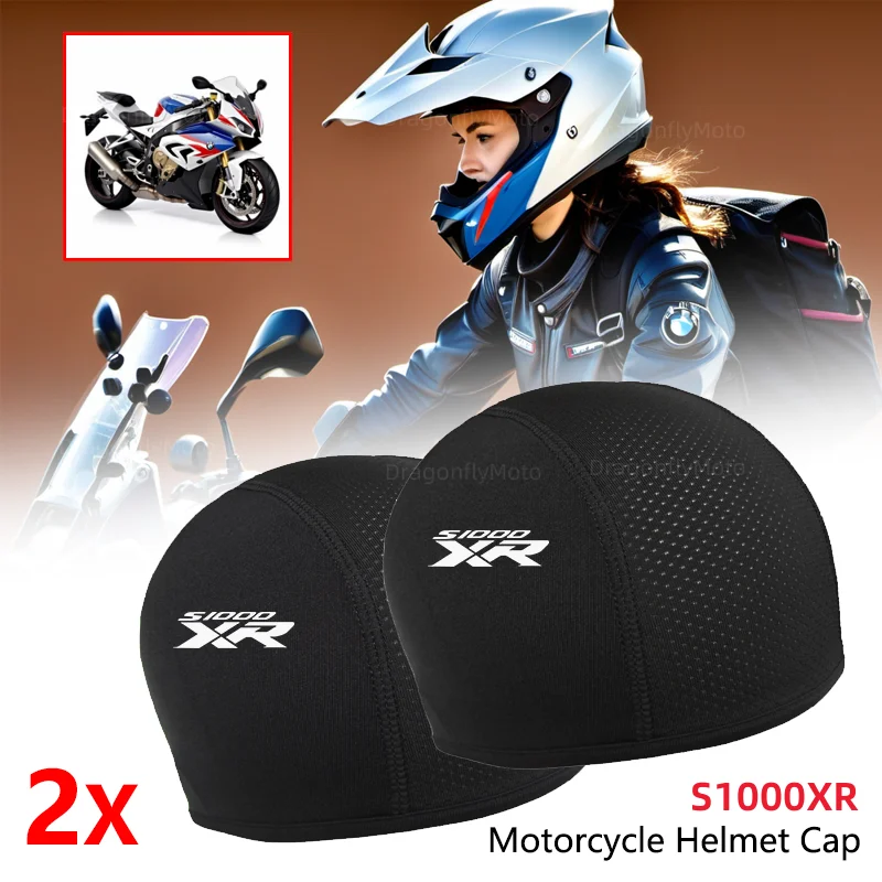 For BMW S1000XR S1000 XR S 1000 XR Motorcycle Balaclavas Helmet Inner Sweat Wicking Hat for Men Women Sports Hat Caps