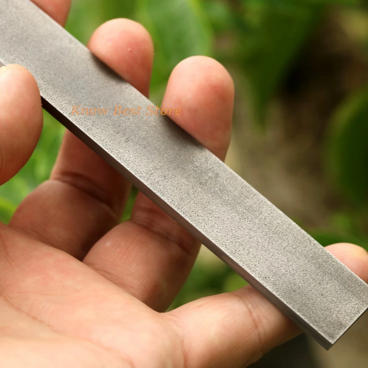 1 piece RWL34 Varied DIY knife Making Damascus steel Rose Sandwich Pattern steel Knife blade blank HRC60 Heat Treatment