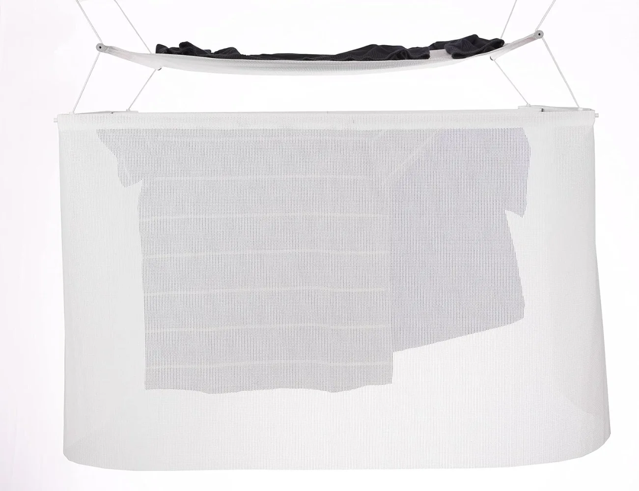 Ceiling Mounted Clothes Drying Rack Made of Aluminium Perfect Design for Laundry Room