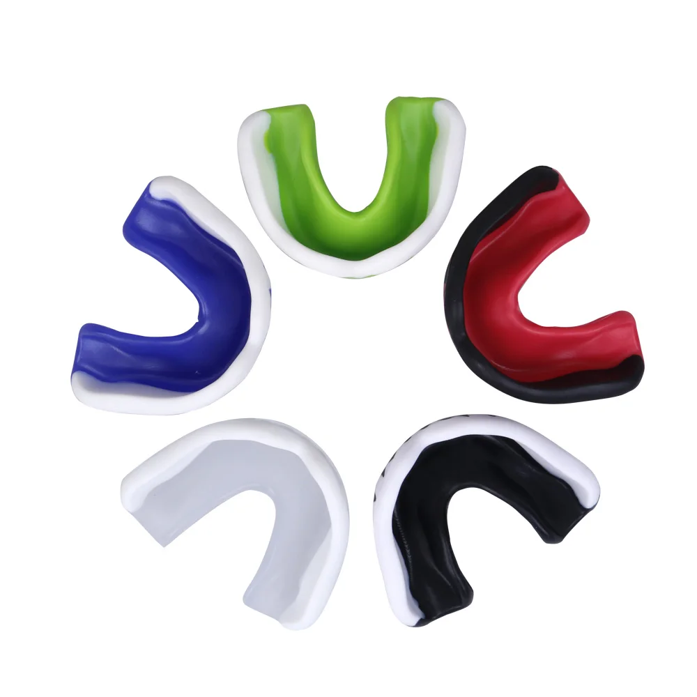 1pc Sport Mouth Guard EVA Teeth Protector Invisible Adults Mouthguard Tooth Brace Protection Basketball Rugby Boxing Karate