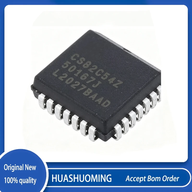 1Pcs/Lot  CS82C54Z  CS82C54  PLCC-28