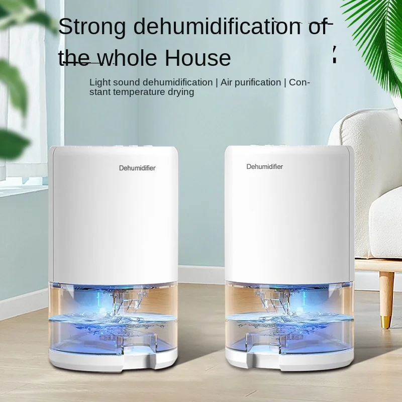 

Cross-Border Dehumidifier Household Bedroom Dryer Small Mute Dehumidifier Basement Dehumidifier Factory Direct Sales