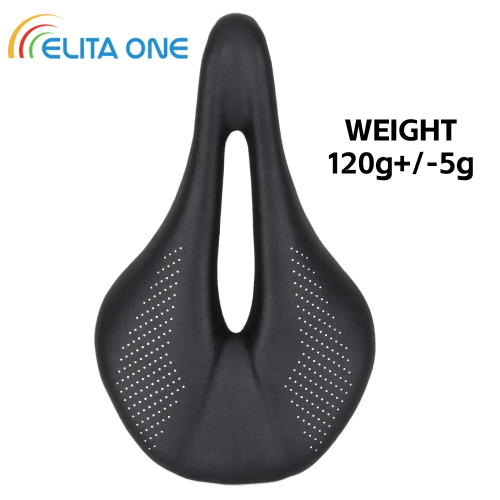 ELITA ONE MTB/Road Bike Saddle 240*143mm Carbon Fiber Bicycle Seat 96g