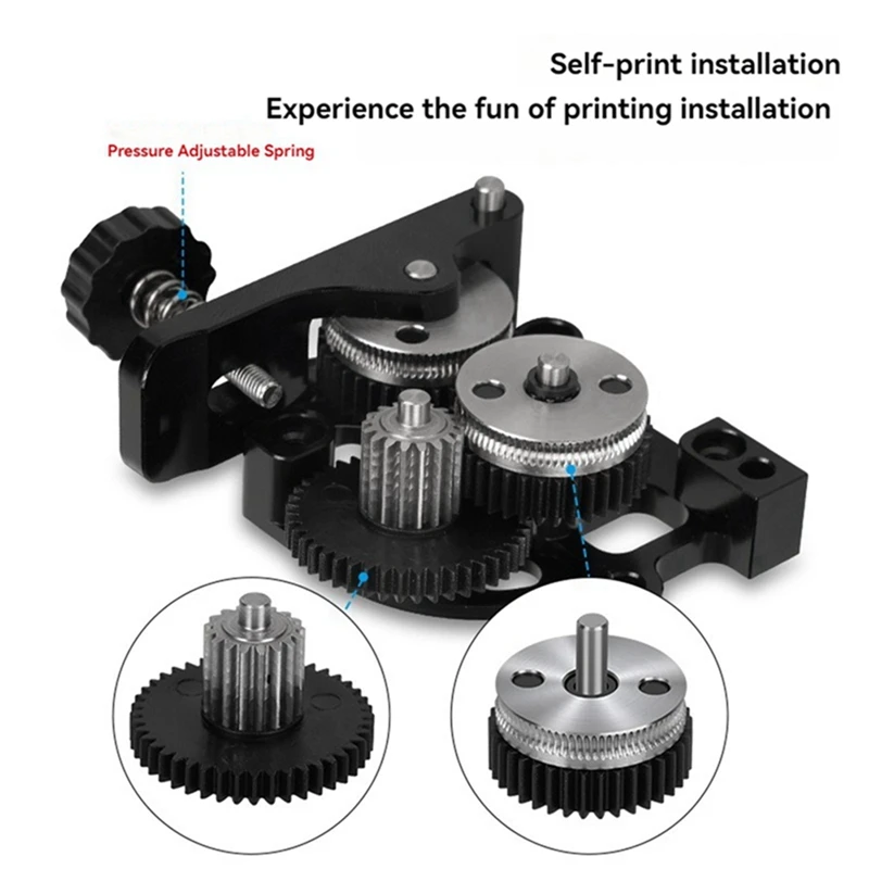 ABSU High Precision Gear Set For HGX-Extruder BMG Extrusion Accessories With Reduction Mechanism