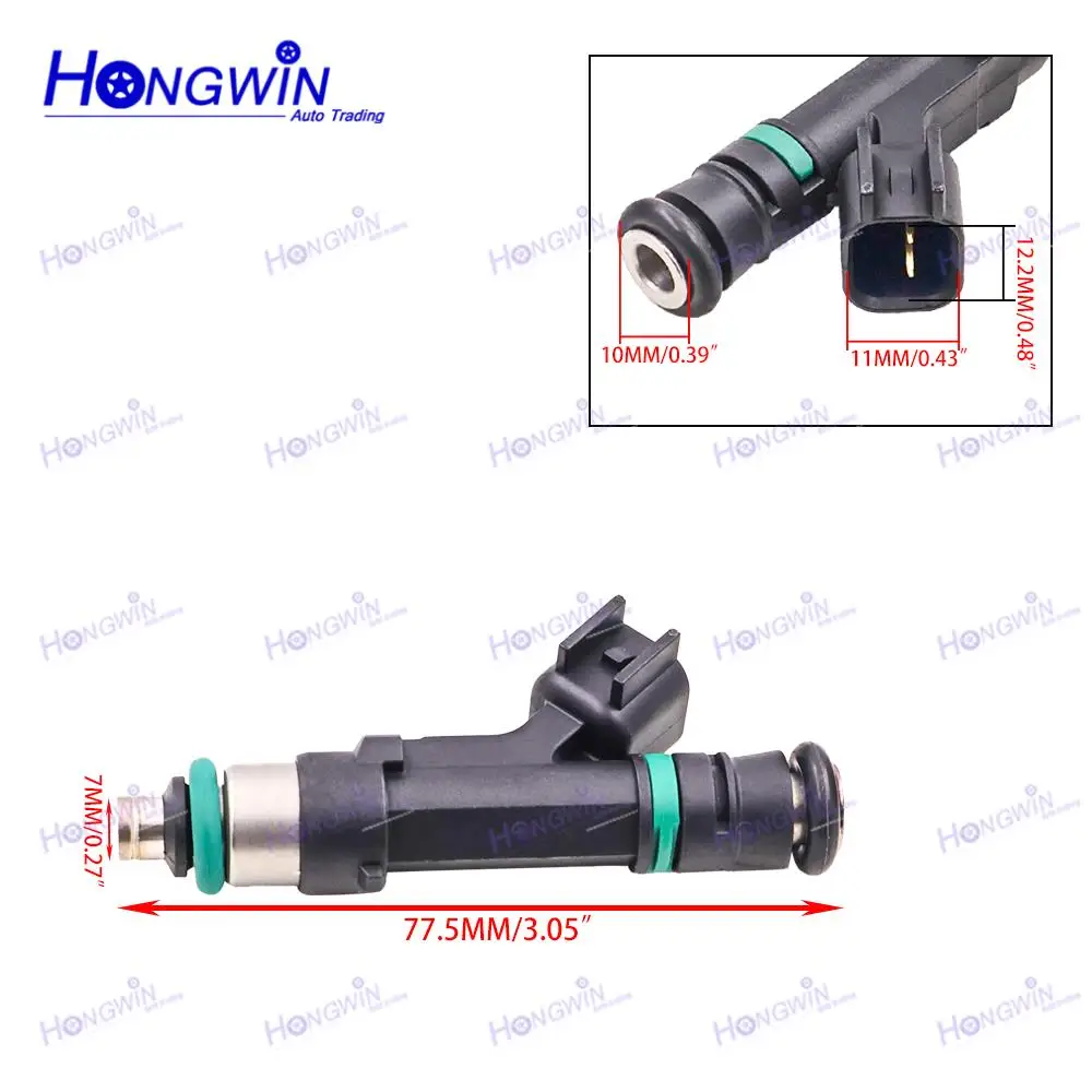 8PCS Brand New Fuel Injector Nozzle & Wire FJ721 12577869 For Buick Lucerne 4.6L Cadillac DTS SRX XLR STS 4.6L V8
