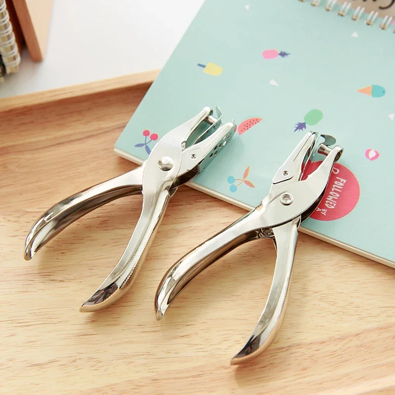 1pc Scrapbooking Plier Puncher Circle Card Cut Hole Craft Sheet Shape Cardmaking Handicraft Tool Paper Office Statinery Punch