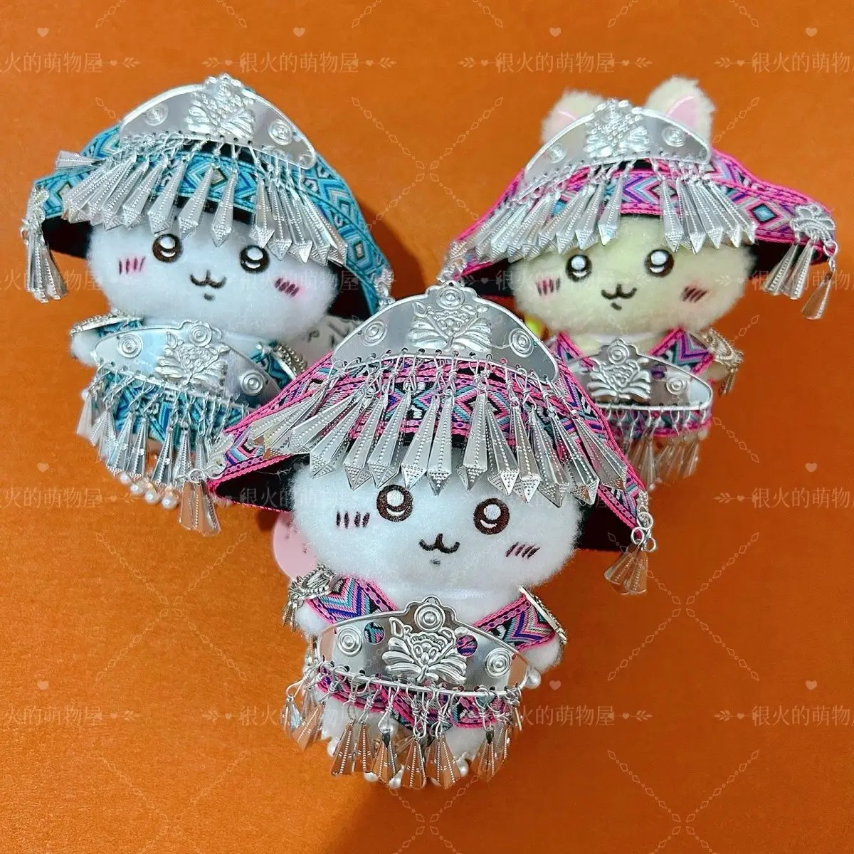 

Chiikawa Hachiware Usagi Plush pendant doll Ika series hanging ornaments, children's birthday gifts
