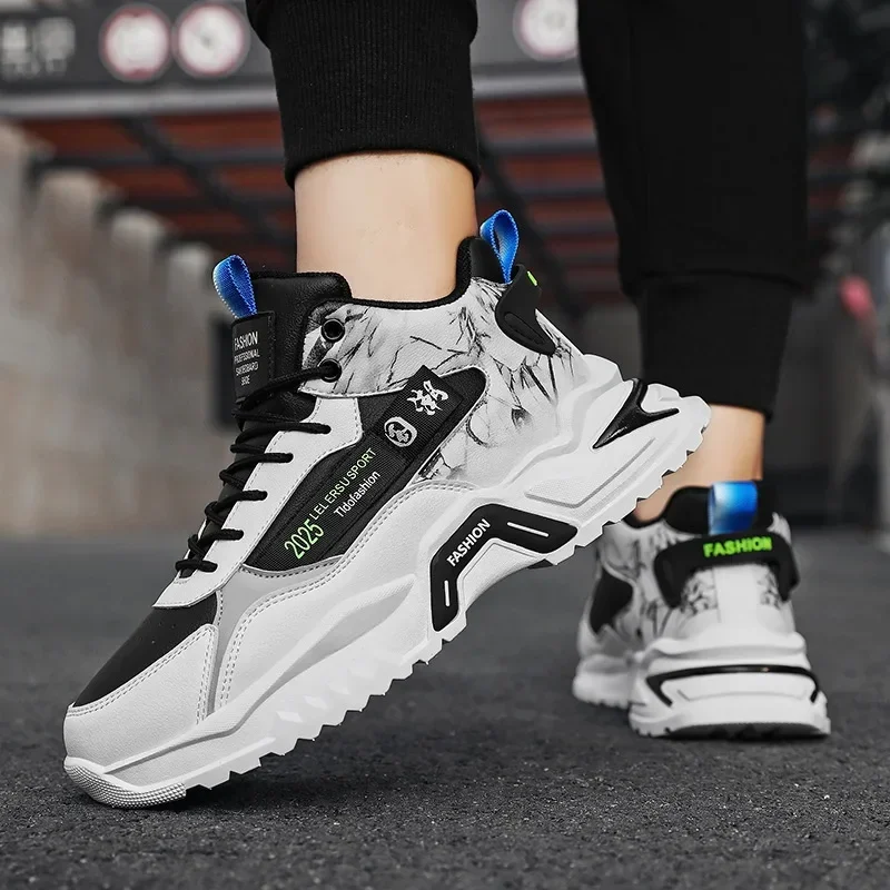 

Men’s Shoes Sneakers Fashion Breathable Platform Running Shoes Mesh Sport Light Unisex Male Casual Vulcanize Man Shoes 2025