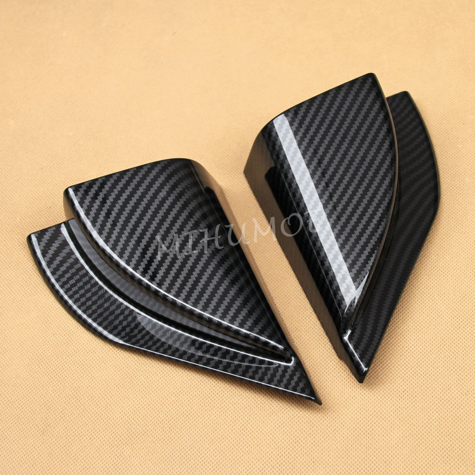 Carbon Fiber A-Pillar Trims For Mitsubishi Eclipse Cross 2018 2019 2020 2021 2022 2023 2024 Interior Accessories